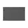 Sienas stiprinājuma 19 inch skapis 6U 600x600 melns