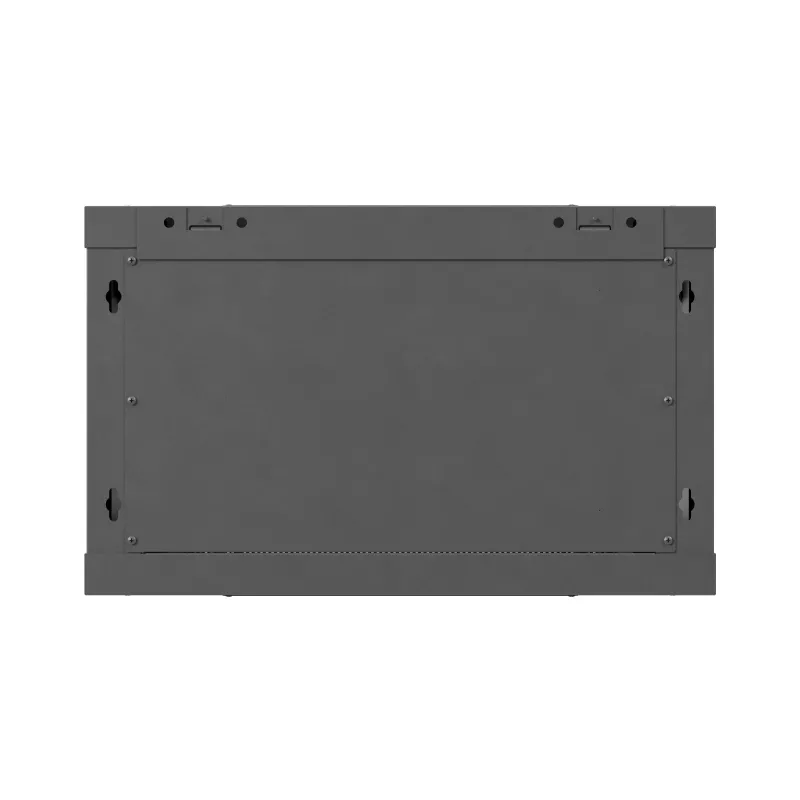 Sienas stiprinājuma 19 inch skapis 6U 600x600 melns