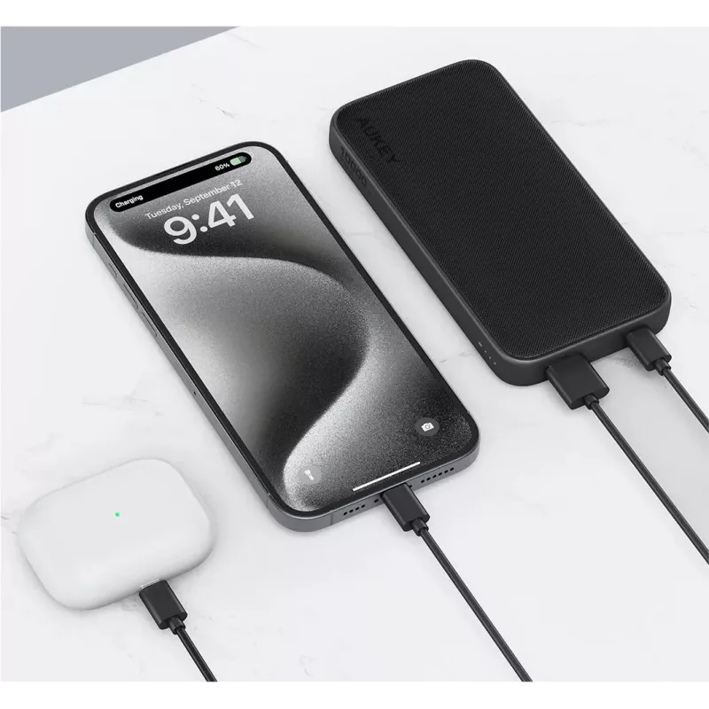 Pārnēsājams lādētājs PowerBank Aukey PB-Y46P 10000mAh