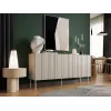 Kumode ISLA 1505x400x750 mm, kašmira matēts, skaidu plātne