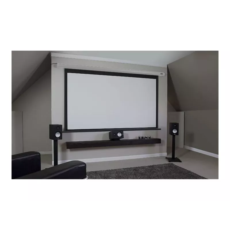 Elite Screens Spectrum Series Electric100V motorizēts projektora ekrāns, 100 collas (254 cm), 4:3, MaxWhite 1,1, balts