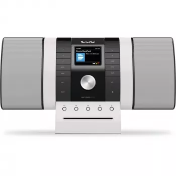 Portatīvais radio TECHNISAT Multyradio 4.0 SE melns/balts ar Bluetooth un USB