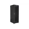 Rack skapis LANBERG FF01-6837-23BL 37U brīvstāvošs 1900×600×800 mm IP20 melns