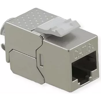 VALUE Cat.6A (Class EA) Keystone, RJ-45, ekranēts, bezinstrumentu, SuperSLIM (26.99.0376)