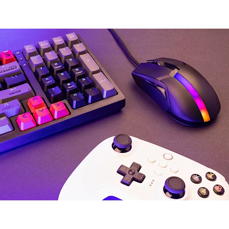 Tracer 47416 Gamezone Cool Black RGB USB vadu spēļu pele