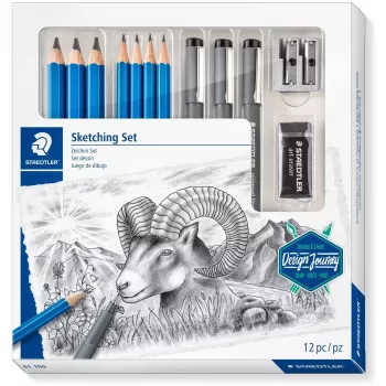 Krāsainie zīmuļi Staedtler 100 Multi 7 gab. komplektā