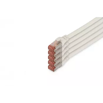 Tīkla kabelis Digitus CAT 6 S/FTP RJ-45 10m Balts