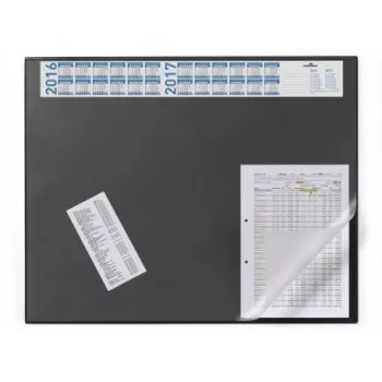 Durable 7204-01 galda paliktnis melns 650x520 mm
