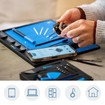 Magnētiskais paklājiņš iFixit FixMat 1 300x250 mm ar pildspalvu