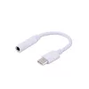 SAVIO USB Type-C (vīrišķais) – Jack 3.5mm (sieviešu) audio adapteris balts AK-35