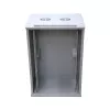 Pie sienas montējams skapis Extralink Rackmount 18U 600x600 Pelēks ar atslēgas slēdzi