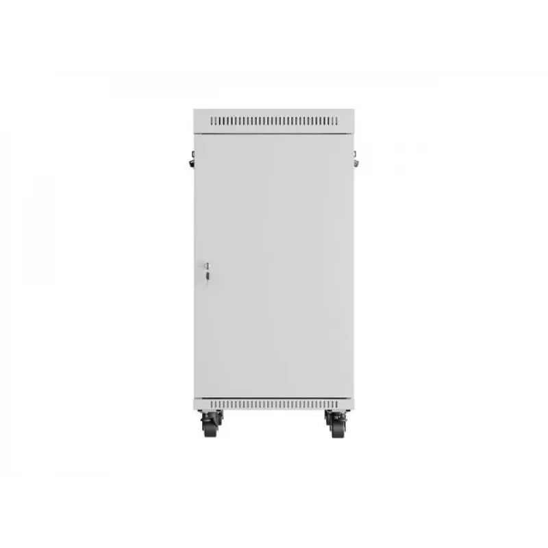 Rack skapis LANBERG FF01-6822-12SL 22U brīvi stāvošs, 1233×600×800 mm, IP20, 1200 kg