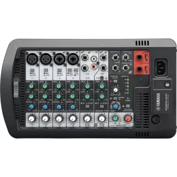 Brīvi stāvoša PA sistēma YAMAHA Stagepas 400BT — 400 W, 2-virzienu, 10 kanālu mikseris, Bluetooth 4.1, melna