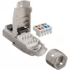 Goobay CAT 8.1 STP ekranēts, laukā terminējams RJ45 spraudnis (61130)