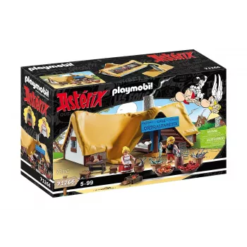 Playmobil 71266 Asterix: Unhygieniksa būda ar Unhygieniksu un viņa sievu Bakteriju