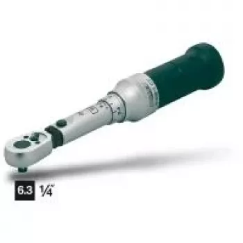 Klikšķu griezes momenta atslēga HAZET 6108-1CT 1/4 collas piedziņa 198 mm 342 g