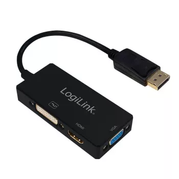 4K DisplayPort uz DVI/HDMI/VGA pārveidotājs