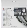 Makita B-33370 diskzāģa asmens alumīnijam, Ø 250 mm, 80 zobu, 30 mm caurums