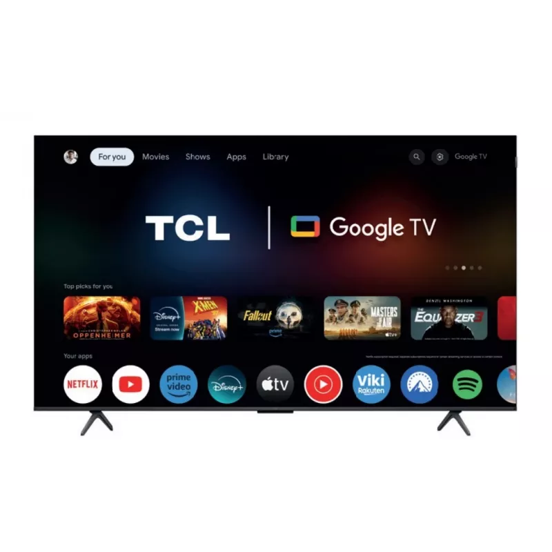 Televizors TCL 75P81K 75 collu QLED 4K displejs, Energoefektivitātes klase F