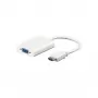 Wentronic Goobay HDMI™-VGA adapteris, balts, 0.1 m - HDMI™ spraudnis > VGA ligzda, 3,5 mm stereo ligzda (51758)