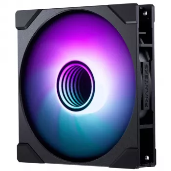 Phanteks M25 Gen2 PWM D-RGB 140mm korpusa ventilators - Melns