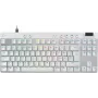 Logitech G PRO X RAPID spēļu tastatūra - TKL - mehāniskā - QWERTZ (CH) - balta (920-013286)