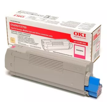 Tonera kasetne OKI C5600/5700 Magenta (2000 lpp.) 43381906