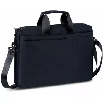 Rivacase Biscayne 39.6 cm (15.6 collas) melna messenger soma
