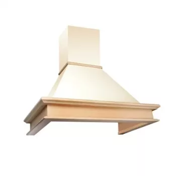 Sienas nosūcējs AKPO WK-4 Rustica 60 cm, kanāla/recirkulācijas, max 415 m³/h, 102 W motors, koka apdare