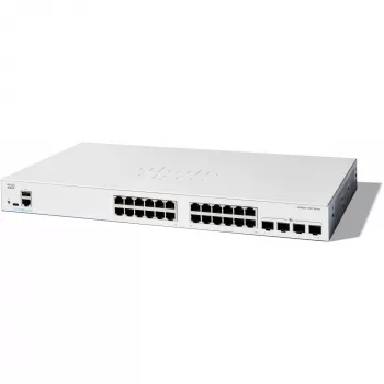 Pārvaldāms slēdzis Cisco Catalyst 1200-24T-4X 24 porti GE 4x10GE SFP+
