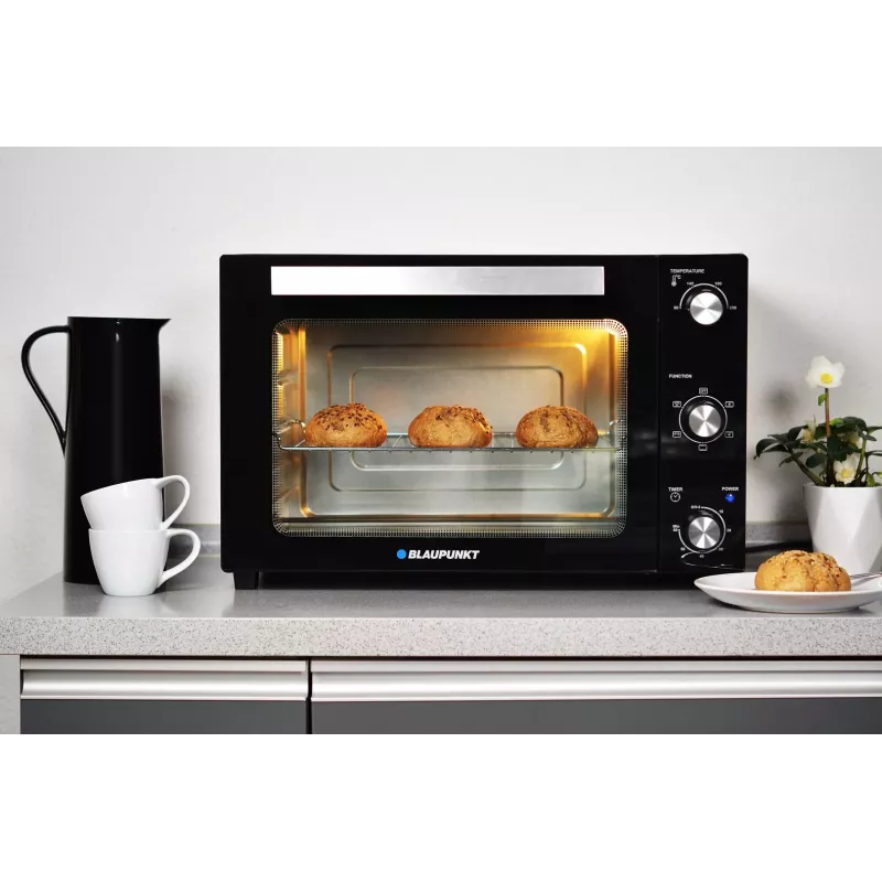 Blaupunkt EOM601 cepeškrāsns Melna, Nerūsējošais tērauds