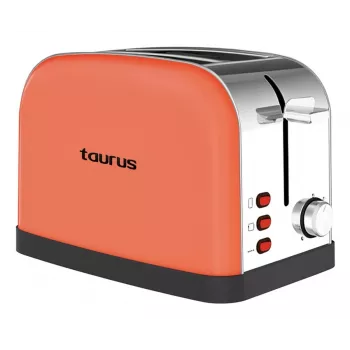 Grauzdētājs Taurus VINTAGE II CORAL 2 šķēlēm, 950 W, koraļļu, nerūsējošais tērauds