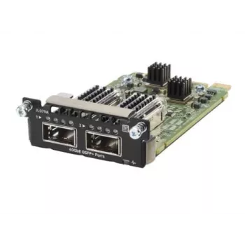 HPE - Aruba sērijas paplašināšanas modulis - 40 Gigabit QSFP+ x 2 - HPE Aruba 3810M 16SFP+ 2 slotu slēdzim