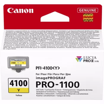Canon LUCIA PRO II dzeltenā tintes kasetne 1 gab. Oriģināla standarta ienesīguma dzeltena