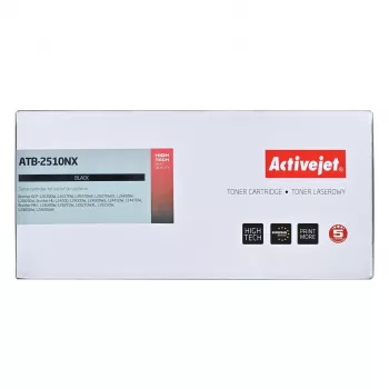 Tonera kasetne ActiveJet ATB-2510NX melna 3000 lpp Brother TN2510XL saderīga
