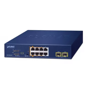 Nepārvaldāms slēdzis PLANET GSD-1022UP 2-portu 10/100/1000T PoE Gigabit Ethernet