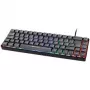 GAMIAC TKL69G SF spēļu tastatūra, Kailh Blue - melna/pelēka