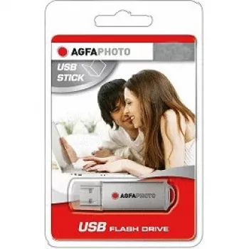 USB zibatmiņa AgfaPhoto 4GB sudraba