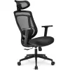 Biroja krēsls Sharkoon OfficePal C10 — melns, ergonomisks, regulējams augstums