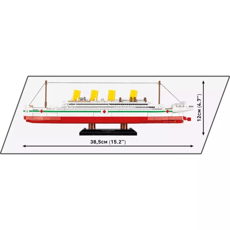 COBI konstrukcijas bloki H.M.H.S. Britannic 636 gab.