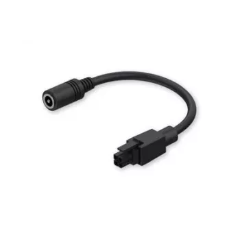 Strāvas kabelis TELTONIKA PR2PD01B, 0.1 m, 4-pin, melns