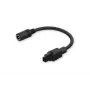 Strāvas kabelis TELTONIKA PR2PD01B, 0.1 m, 4-pin, melns