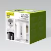 Elektriskā tējkanna Maestro MR-022-WHITE, 2.2 L, 1850–2200 W, plastmasas korpuss, 360° pamatne, pretkaļķa filtrs, ūdens līmeņa indikators