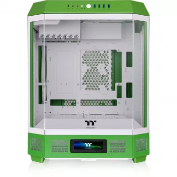 Thermaltake The Tower 600 Mid Tower ATX korpuss ar stikla paneļiem (Zaļš/Balts)