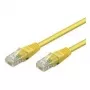 Wentronic Goobay CAT 6 Patch Kabelis, U/UTP, Dzeltens, 7.5 m - CCA Vara Maisījums (68428)