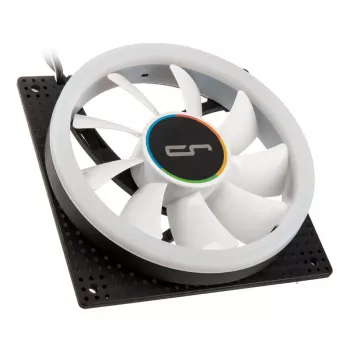 Cryorig Crona X 120 mm Balta — 400–1700 RPM, 60.6 CFM, 2.65 mmH2O