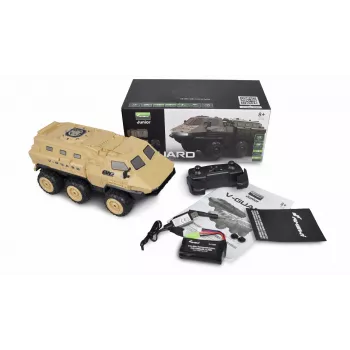 Amewi V-Guard bruņumašīna 6WD 1:16 RTR tālvadības modelis ar elektromotoru (22585)