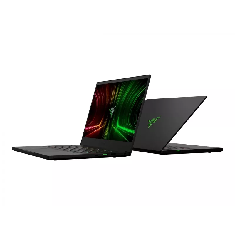 Piezīmjdators Razer Blade 14 — 14 collu QHD+ 120 Hz OLED, AMD R9-365, 32GB RAM, 1TB SSD, NVIDIA GeForce RTX 5070, angļu apgaismota tastatūra, 2 gadu garantija