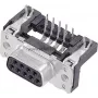 Harting D‑SUB savienotājs 09 66 452 6613 90° 37 kontaktu lodējamais