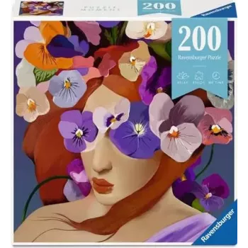 Puzle Ravensburger Puzzle Moment Purple — 200 gabali, kompakts formāts